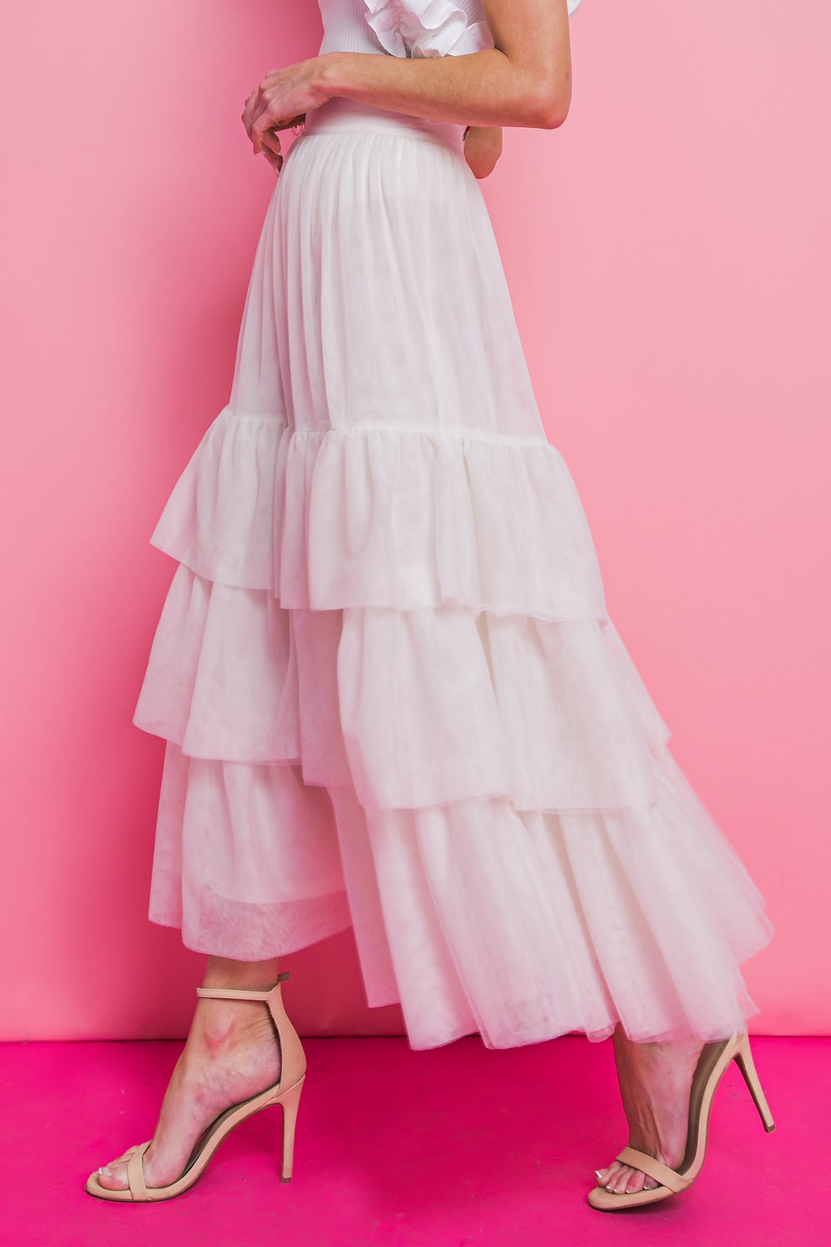 CHIC PURPOSE TULLE SKIRT Flying Tomato